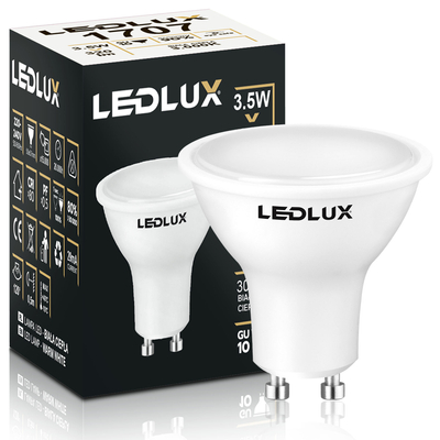 Żarówka LED GU10 3,5W = 35W 320lm 3000K LEDLUX